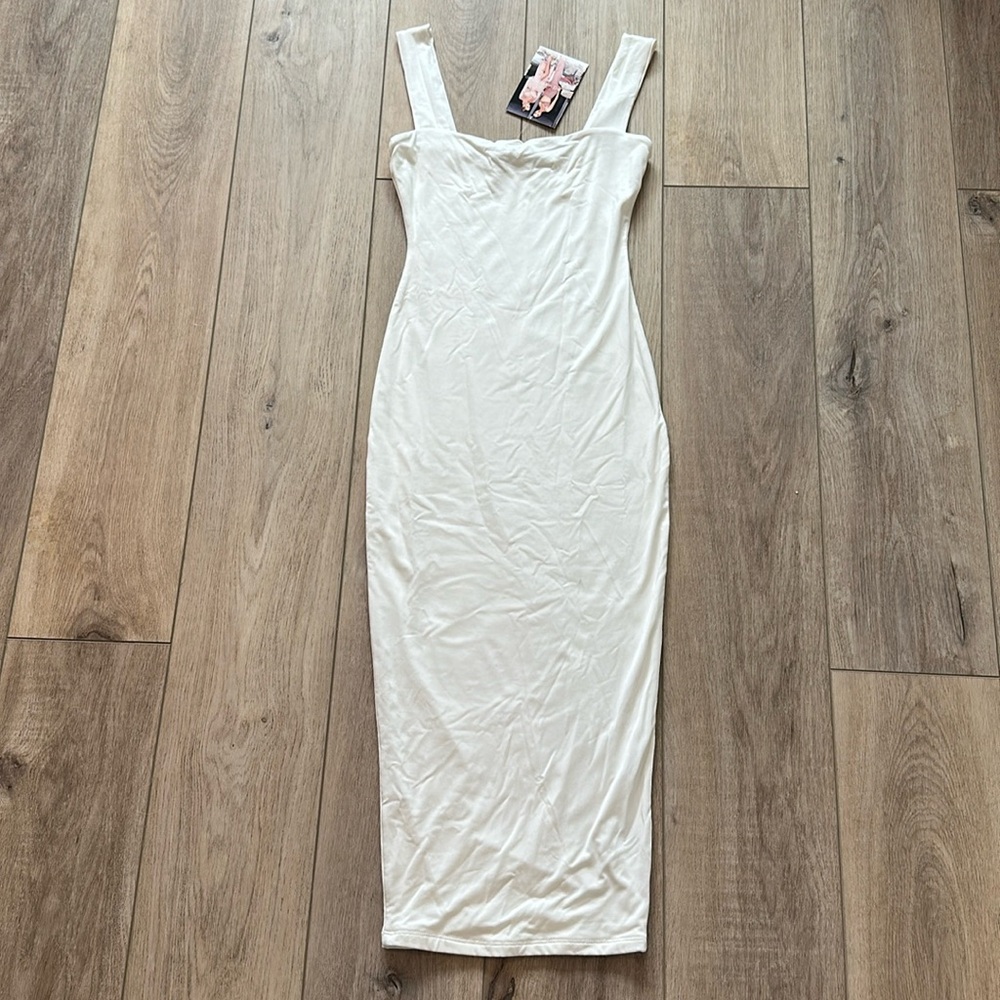 Naked Wardrobe White Dress